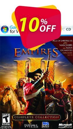 Age of Empires III 3: Complete Collection PC Coupon discount Age of Empires III 3: Complete Collection PC Deal - Age of Empires III 3: Complete Collection PC Exclusive Easter Sale offer 