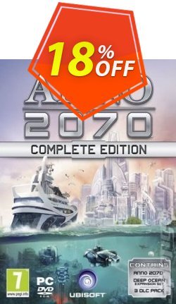 Anno 2070 Complete Edition PC Coupon discount Anno 2070 Complete Edition PC Deal - Anno 2070 Complete Edition PC Exclusive Easter Sale offer 