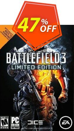 Battlefield 3 Limited Edition PC Coupon discount Battlefield 3 Limited Edition PC Deal - Battlefield 3 Limited Edition PC Exclusive Easter Sale offer 