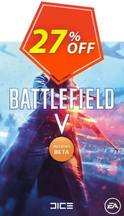 Battlefield V 5 PC + BETA Coupon discount Battlefield V 5 PC + BETA Deal - Battlefield V 5 PC + BETA Exclusive Easter Sale offer 