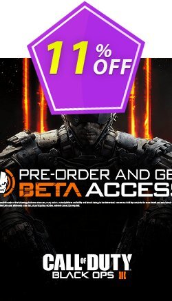 Call of Duty - COD : Black Ops III 3 + Beta Access - PC Coupon discount Call of Duty (COD): Black Ops III 3 + Beta Access (PC) Deal - Call of Duty (COD): Black Ops III 3 + Beta Access (PC) Exclusive Easter Sale offer for iVoicesoft
