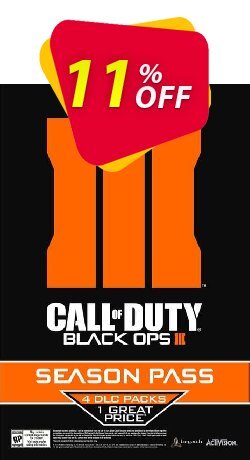 Call of Duty - COD : Black Ops III 3 Season Pass - PC  Coupon discount Call of Duty (COD): Black Ops III 3 Season Pass (PC) Deal - Call of Duty (COD): Black Ops III 3 Season Pass (PC) Exclusive Easter Sale offer 