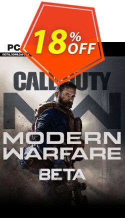 Call of Duty Modern Warfare Beta PC Coupon discount Call of Duty Modern Warfare Beta PC Deal - Call of Duty Modern Warfare Beta PC Exclusive Easter Sale offer 