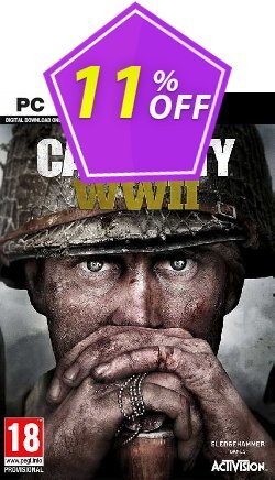 11% OFF Call of Duty - COD WWII PC - APAC Discount