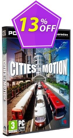 Cities In Motion - PC  Coupon discount Cities In Motion (PC) Deal - Cities In Motion (PC) Exclusive Easter Sale offer 