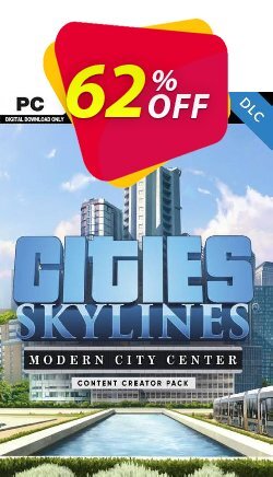 Cities: Skylines - Content Creator Pack Modern City Center PC Deal