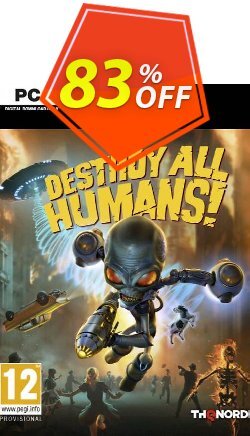 83% OFF Destroy All Humans! PC Discount