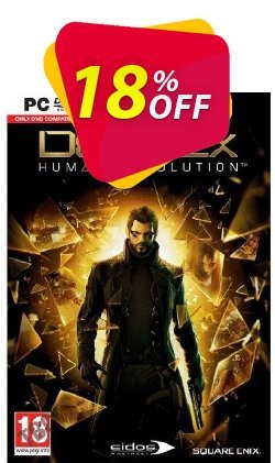 18% OFF Deus Ex: Human Revolution - PC  Discount