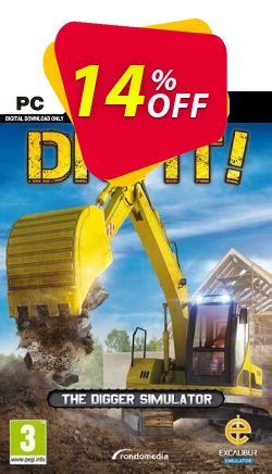 14% OFF DIG IT! A Digger Simulator PC Discount