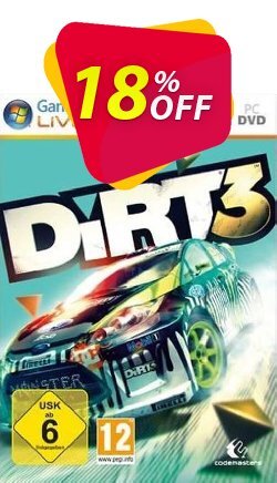 DiRT 3 PC Coupon discount DiRT 3 PC Deal - DiRT 3 PC Exclusive Easter Sale offer 