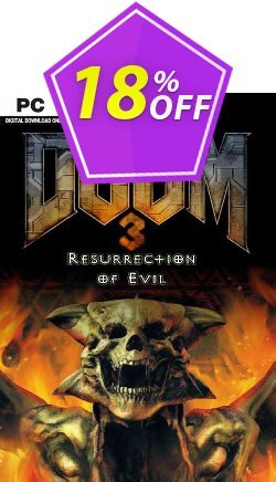 DOOM 3 Resurrection of Evil PC Coupon discount DOOM 3 Resurrection of Evil PC Deal - DOOM 3 Resurrection of Evil PC Exclusive Easter Sale offer 