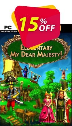 Elementary My Dear Majesty! PC Coupon discount Elementary My Dear Majesty! PC Deal - Elementary My Dear Majesty! PC Exclusive Easter Sale offer 