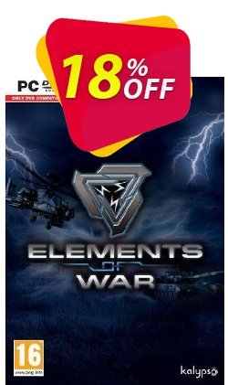 18% OFF Elements of War - PC  Discount