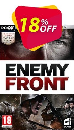 Enemy Front: Limited Edition PC Coupon discount Enemy Front: Limited Edition PC Deal - Enemy Front: Limited Edition PC Exclusive Easter Sale offer 