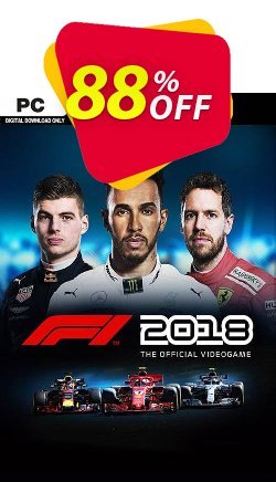 88% OFF F1 2018 PC Discount