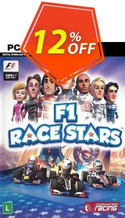 12% OFF F1 RACE STARS PC Discount