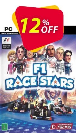 12% OFF F1 RACE STARS PC Discount