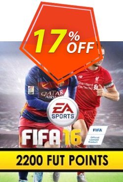 FIFA 16 PC 2200 FUT Points Coupon discount FIFA 16 PC 2200 FUT Points Deal - FIFA 16 PC 2200 FUT Points Exclusive Easter Sale offer 