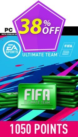 38% OFF FIFA 19 - 1050 FUT Points PC Discount