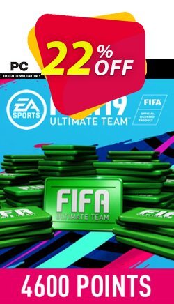 FIFA 19 - 4600 FUT Points PC Deal