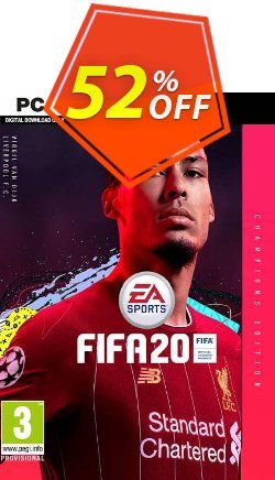 52% OFF FIFA 20: Champions Edition PC Discount