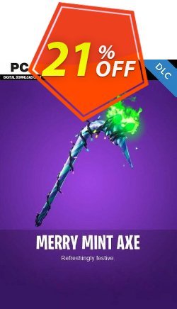 21% OFF Fortnite Merry Mint Pick Axe PC Coupon code