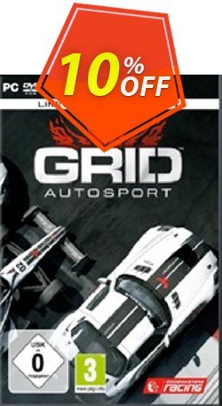 10% OFF Grid Autosport Black Edition PC Coupon code