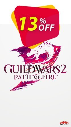 13% OFF Guild Wars 2 Path of Fire Deluxe Edition PC Coupon code