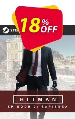 18% OFF Hitman Episode 2: Sapienza PC Discount