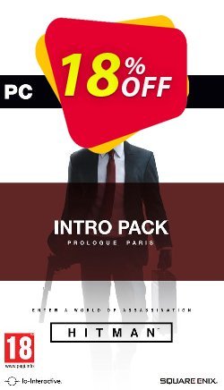 18% OFF Hitman Intro Pack PC Coupon code