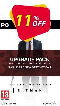 11% OFF Hitman Upgrade Pack PC Discount