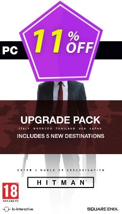 11% OFF Hitman Upgrade Pack PC Discount