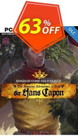 63% OFF Kingdom Come Deliverance PC – The Amorous Adventures of Bold Sir Hans Capon DLC Discount