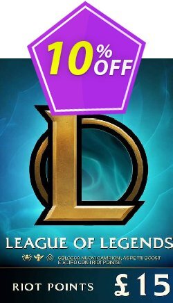 10% OFF League of Legends 2330 Riot Points - EU - West  Discount