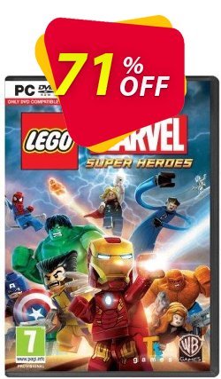 71% OFF LEGO Marvel Super Heroes PC Discount