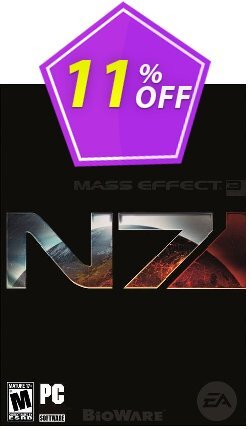 Mass Effect 3: N7 Deluxe Edition PC Coupon discount Mass Effect 3: N7 Deluxe Edition PC Deal - Mass Effect 3: N7 Deluxe Edition PC Exclusive Easter Sale offer 