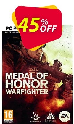 45% OFF Medal of Honor Warfighter PC Discount