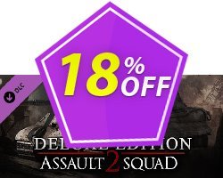 Men of War Assault Squad 2 Deluxe Edition upgrade PC Coupon discount Men of War Assault Squad 2 Deluxe Edition upgrade PC Deal. Promotion: Men of War Assault Squad 2 Deluxe Edition upgrade PC Exclusive Easter Sale offer for iVoicesoft