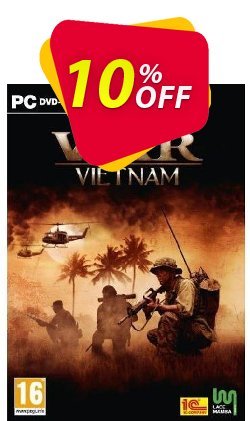 10% OFF Men Of War: Vietnam - PC-DVD  Coupon code