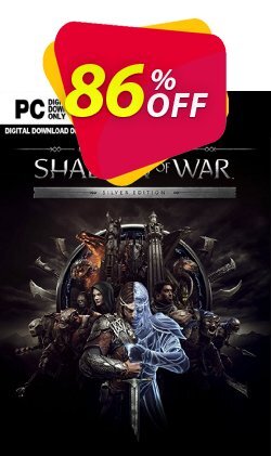 86% OFF Middle-earth Shadow of War Silver Edition PC Coupon code