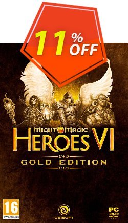 11% OFF Might and Magic Heroes VI 6: Gold Edition PC Discount