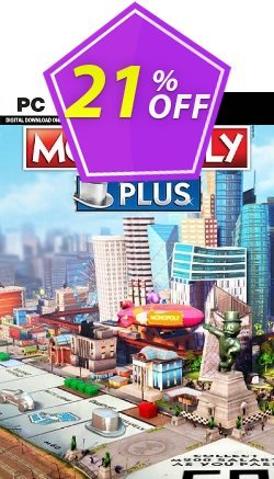 21% OFF Monopoly Plus PC Coupon code