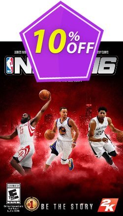 10% OFF NBA 2K16 PC Coupon code