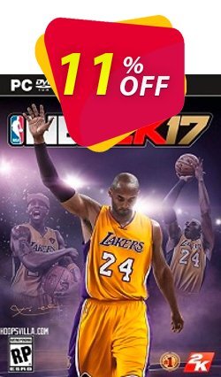 11% OFF NBA 2K17 PC Global Coupon code