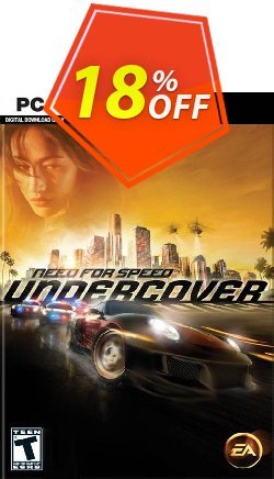18% OFF Need for Speed: Undercover PC Coupon code