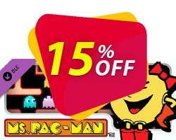 15% OFF PACMAN MUSEUM Ms. PACMAN DLC PC Discount