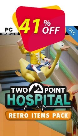 41% OFF Two Point Hospital PC - Retro Items Pack DLC - EU  Discount