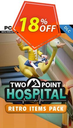 18% OFF Two Point Hospital PC - Retro Items Pack DLC - US  Coupon code
