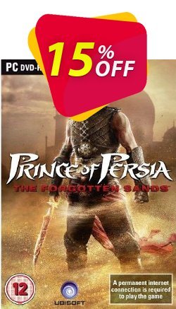 15% OFF Prince of Persia: The Forgotten Sands - PC  Discount