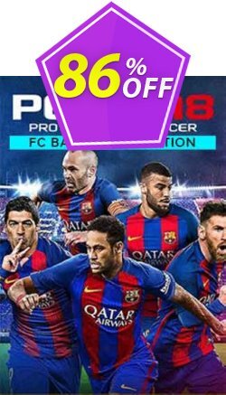 86% OFF Pro Evolution Soccer - PES 2018 - Barcelona Edition PC Coupon code